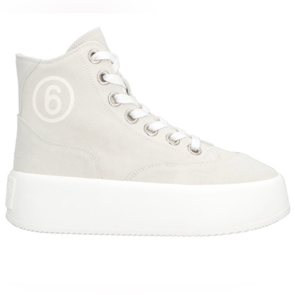 MM6 PLATFORM HIGH TOP SNEAKERS - Picture 2 of 5